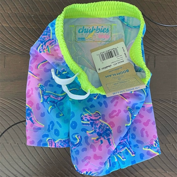 BRAND NEW!! Boys Chubbies Swim Trunks Size 18-24M - Picture 3 of 4